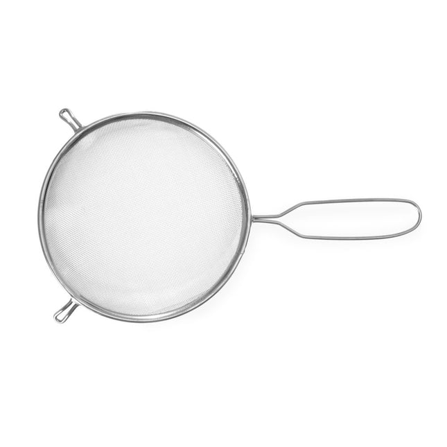 Passing sieve stainless steel 180x340 mm with wire handle 1/box