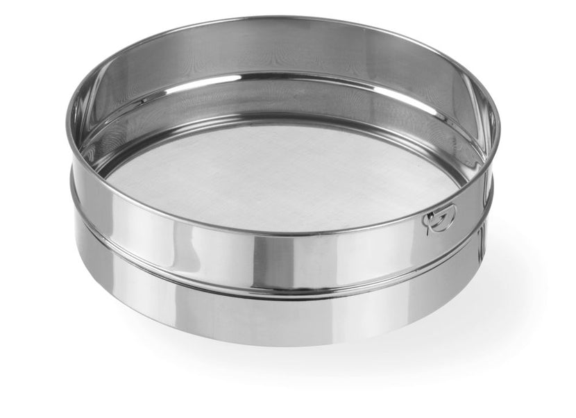 Baker's sieve stainless steel 250x75 mm for icing sugar 1/box