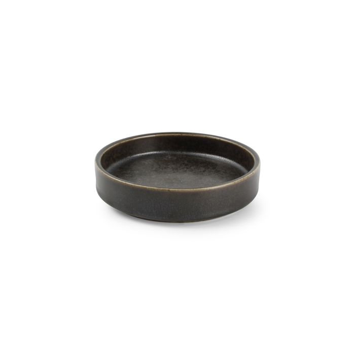 F2D | Plat bord 13,5xH3cm black Ceres 12/Box