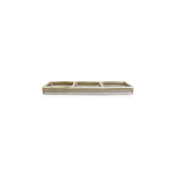 F2D | Serveerschaal 24x8cm green Usko 4/Box