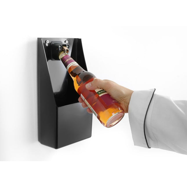 Bottle opener wall model with collection tray PP 1/box