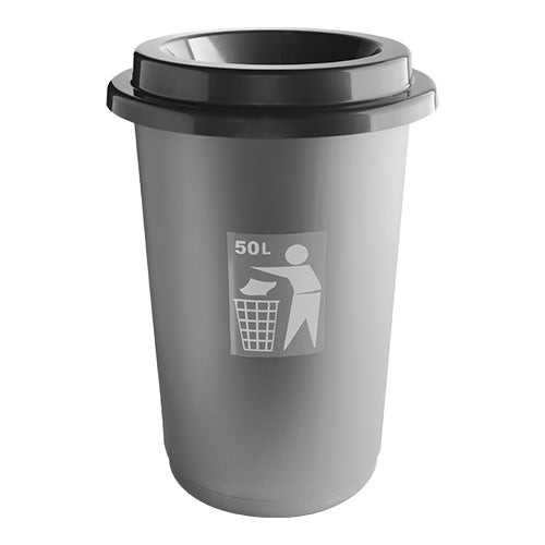 Waste bin Plastic Ø 42 cm 50 liters