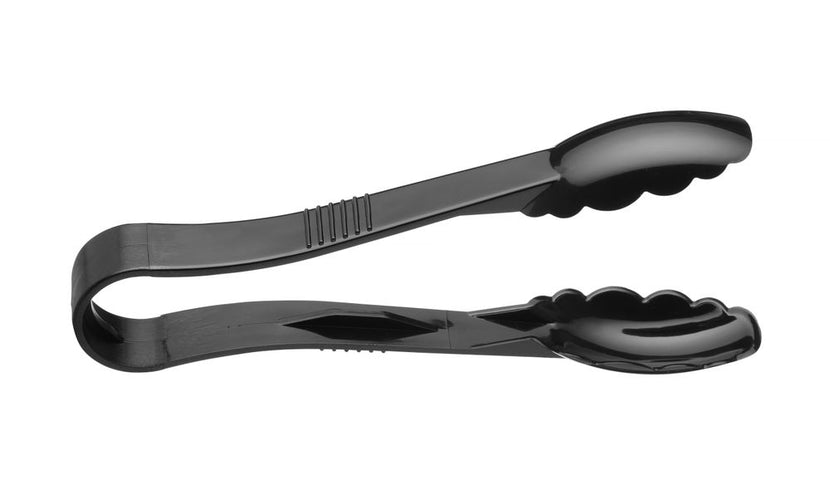 Serveertang zwart 230 mmpolycarbonaat 1/box