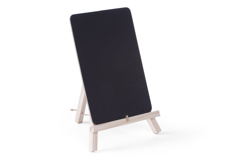 Table chalkboard 210x150 mm with wooden stand 2/box