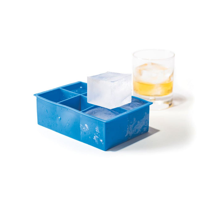 Ice cube mold6 cube XL ice cubes silicone 1/box