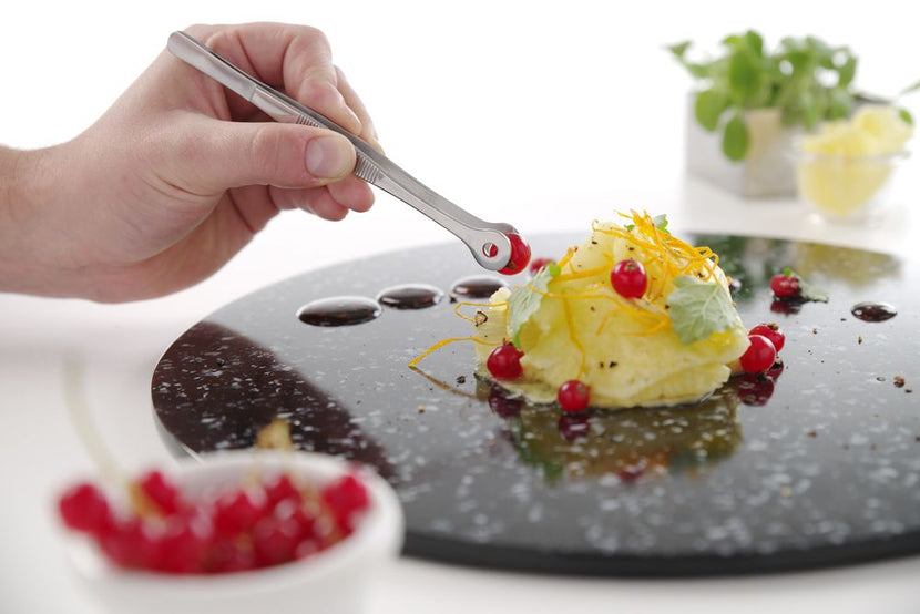 Pincetmet ronde kop rvs 150 mm 1/box