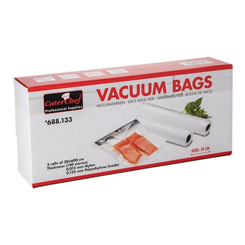 Vacuum bags W.30 cm Caterchef