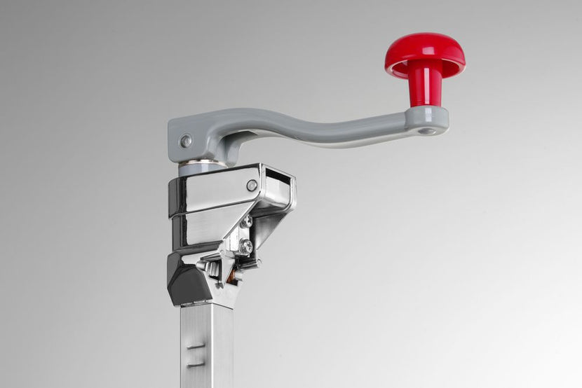 Staartbusopener rvs 550 mmmet tafelbevestiging 1/box