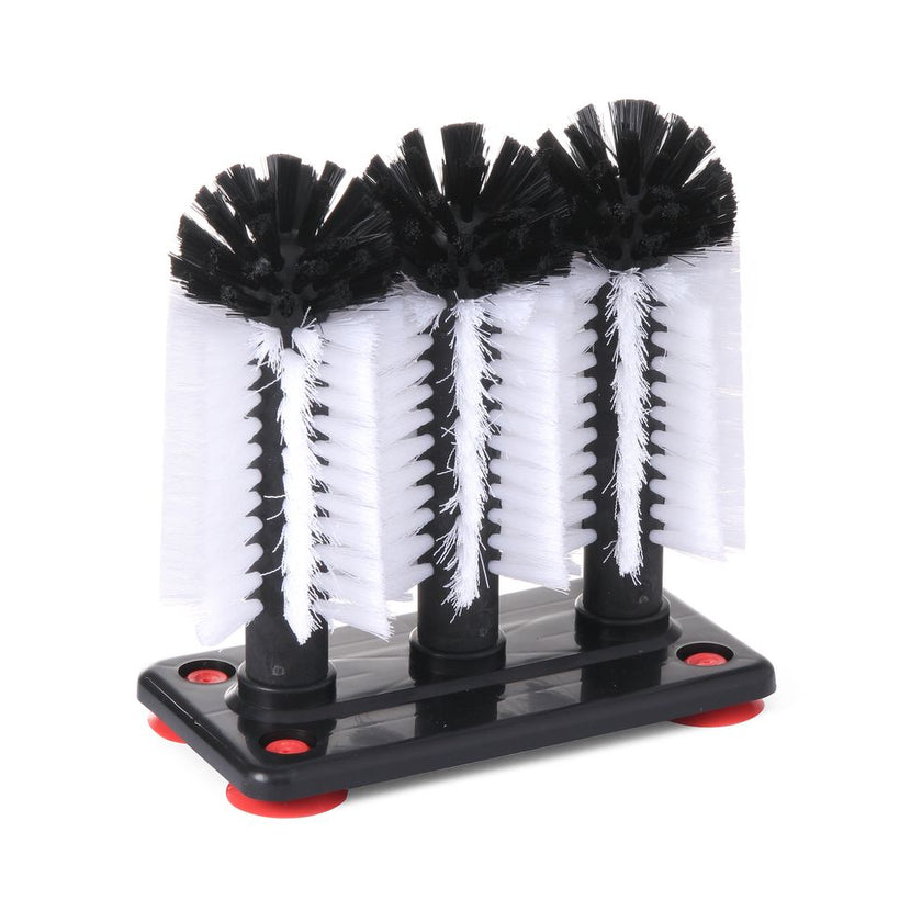 Glass washing brush 3 pcsPP+PA 190x100x180 1/box