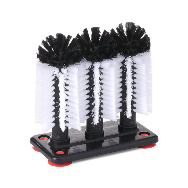 Glass washing brush 3 pcsPP+PA 190x100x180 1/box