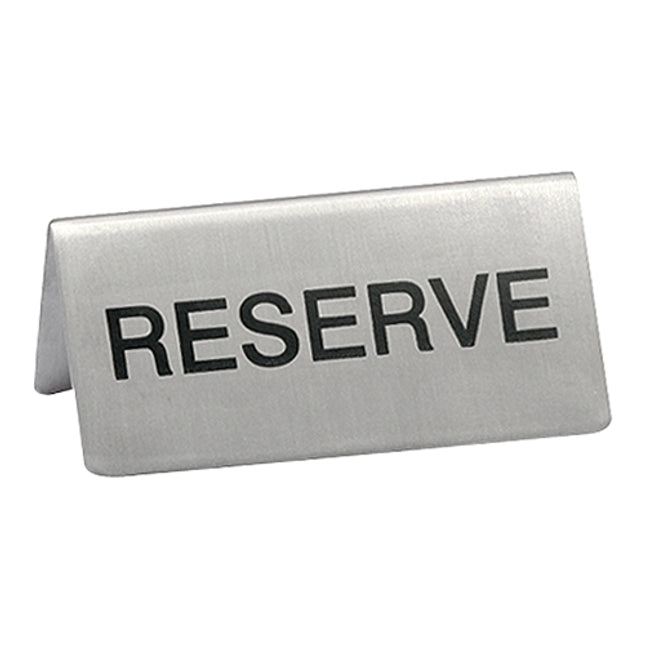 Reserve Plate 2 Sided