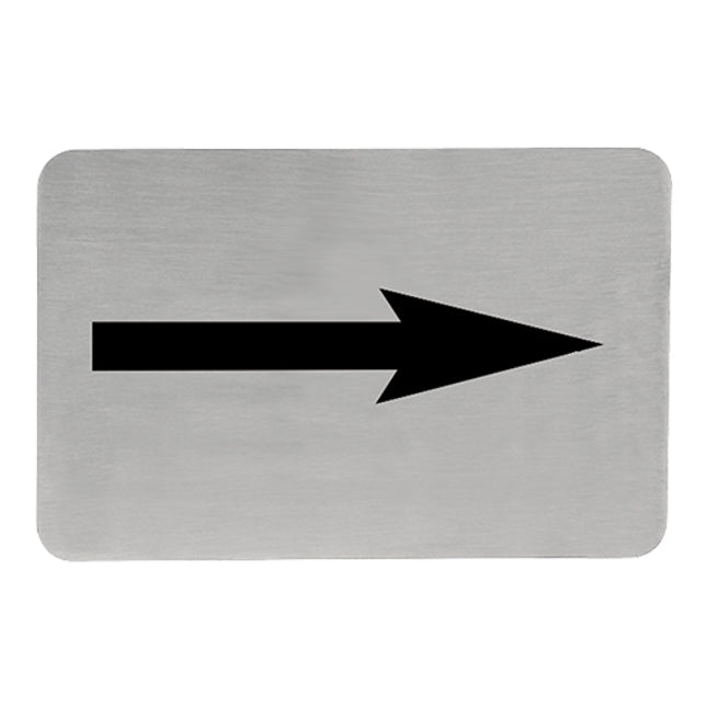 Text plate Arrow