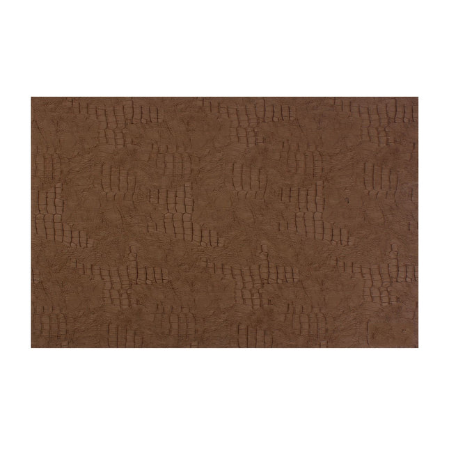 Bonbistro | Placemat 45x30cm lederlook bruin Layer 12/Box