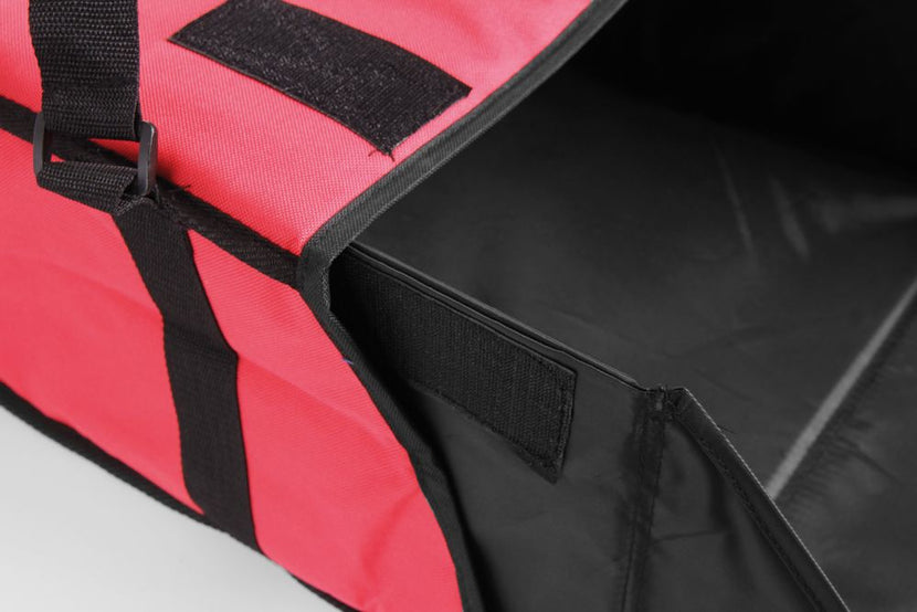 Pizza transport tas 350x350 mmH 180 mm geschikt voor 4 dozen