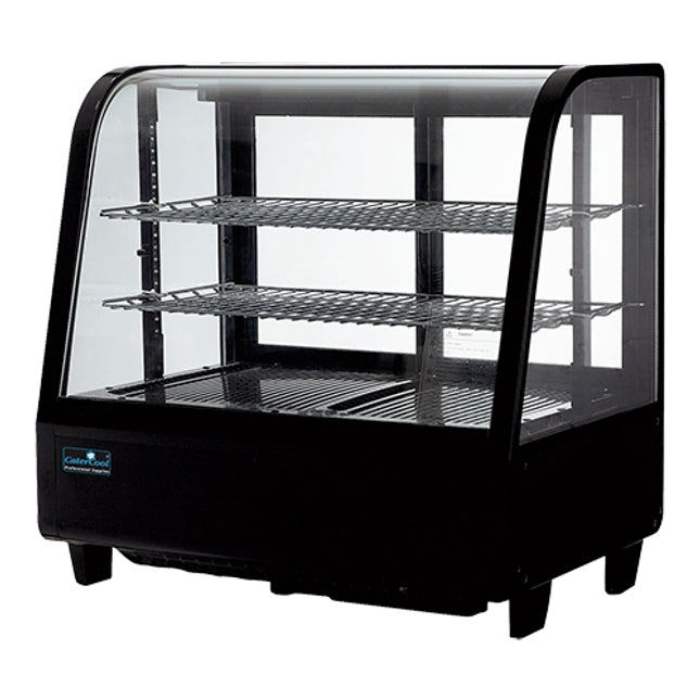 Opzetkoelvitrine Zwart 100 Ltr