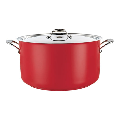 Medium saucepan Ø 20 cm Red