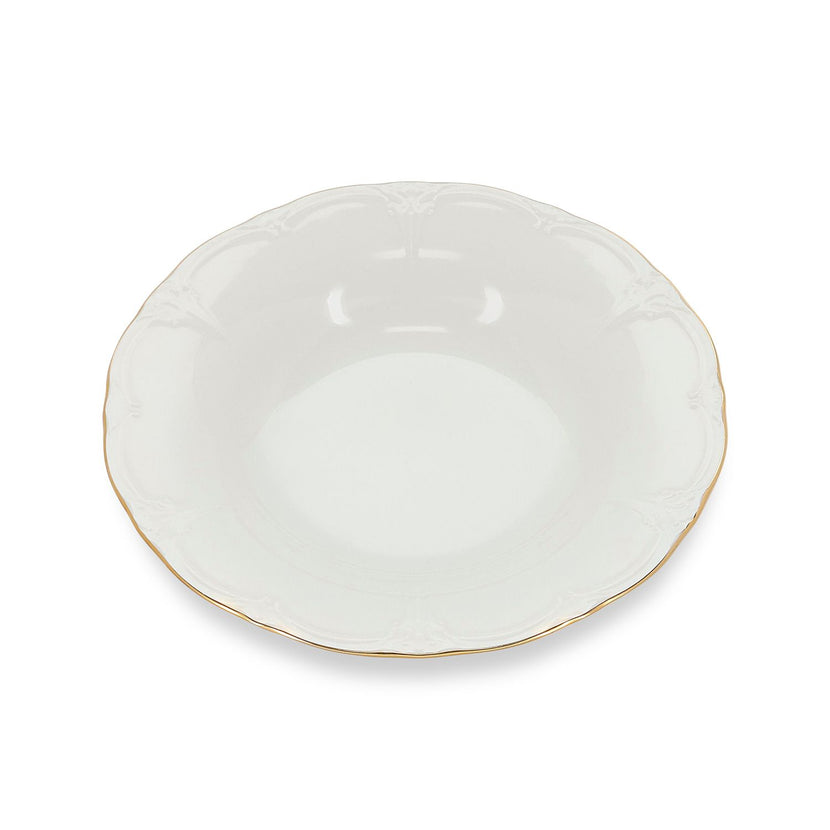 Bonbistro | Diep bord met gouden rand Retro 2/Box