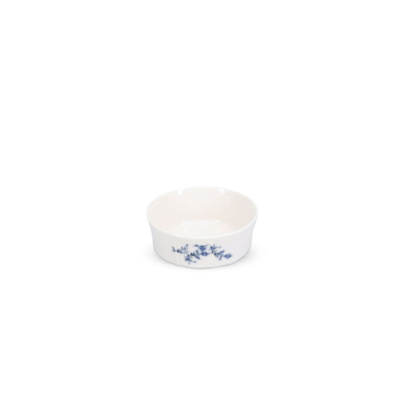 F2D | Bowl 13 x H5 cm blue flower Retro 4/box