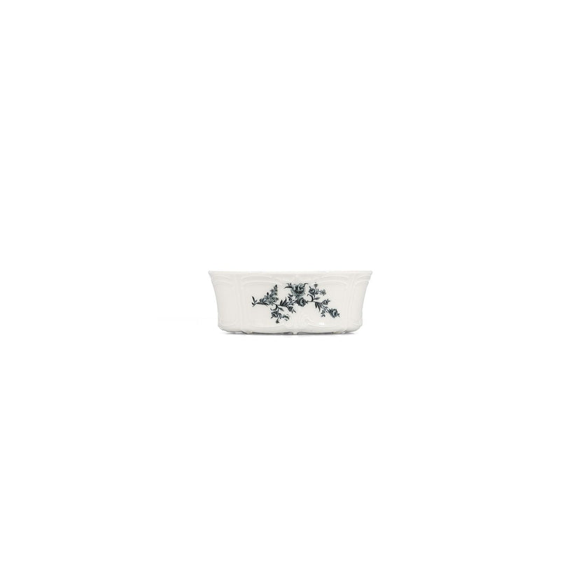 BONBISTRO | Kom 13xH5cm black flower Retro 4/box