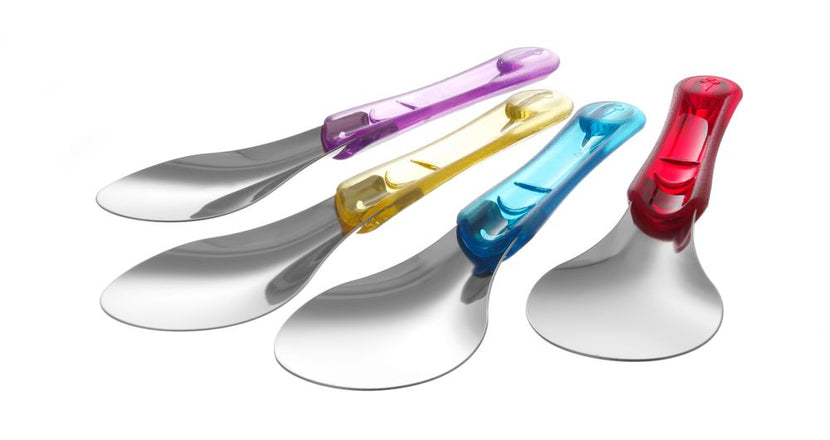 IJsspatel rvs 260 mm blauwtritan greep 1/box