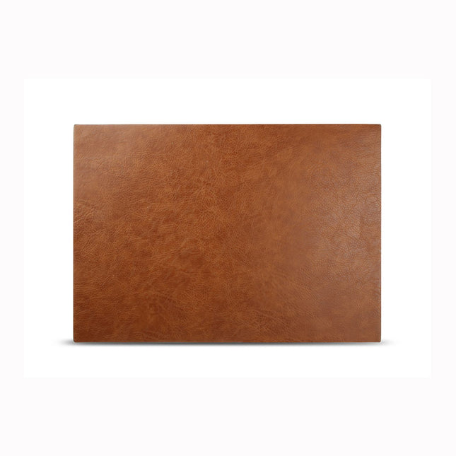 Bonbistro | Placemat 43x30cm lederlook bruin Layer 4/Box