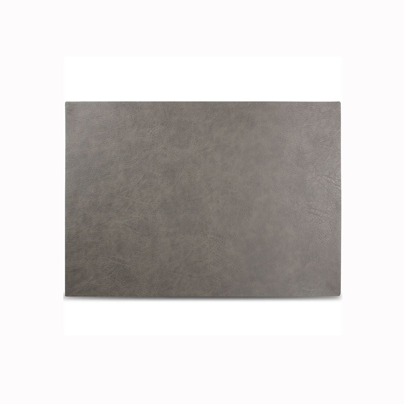 Bonbistro | Placemat 43x30cm lederlook grijs Layer 4/Box