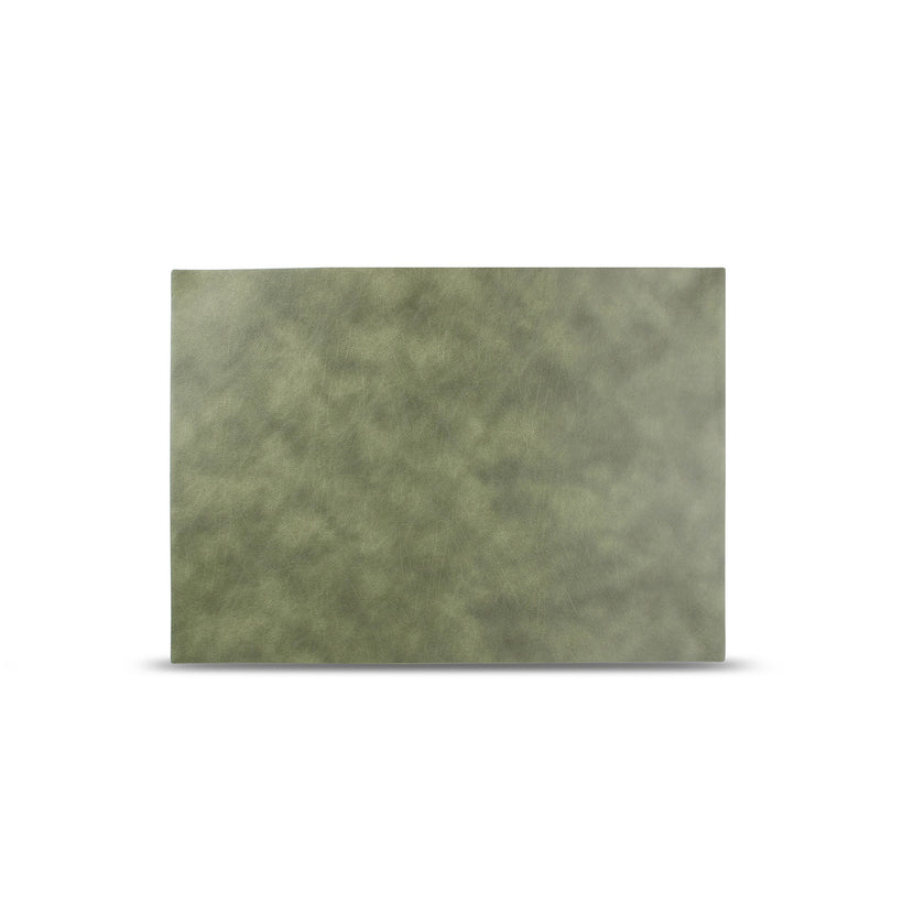 Bonbistro | Placemat 43x30cm lederlook groen Layer 4/Box