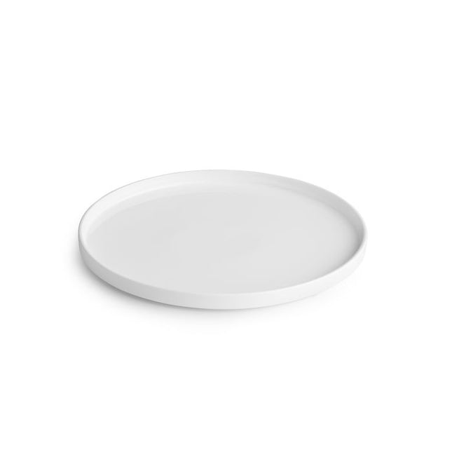 Chic Verso wit porselein plat bord 28,5 cm