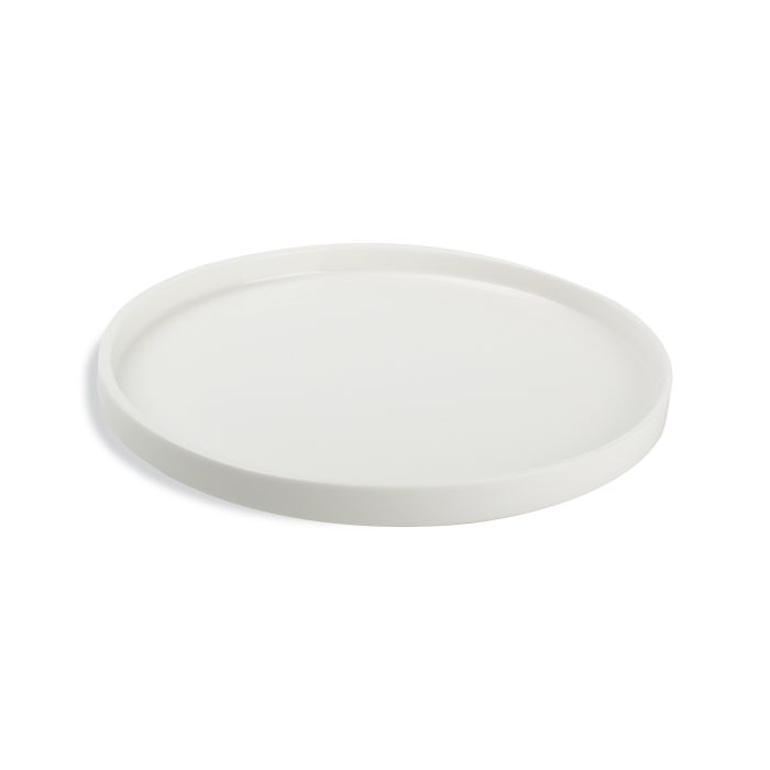 Chic Verso wit porselein plat bord 24 cm