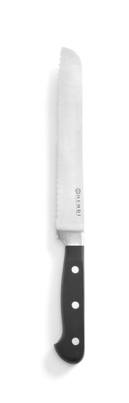 Forged bread knife 230 mmPOM handle Kitchen Line 1/box
