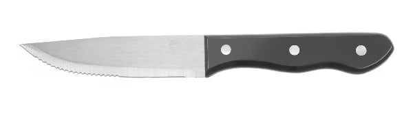 Steak knife "Big" stainless steel ABS handle Kitchen Line 6/box