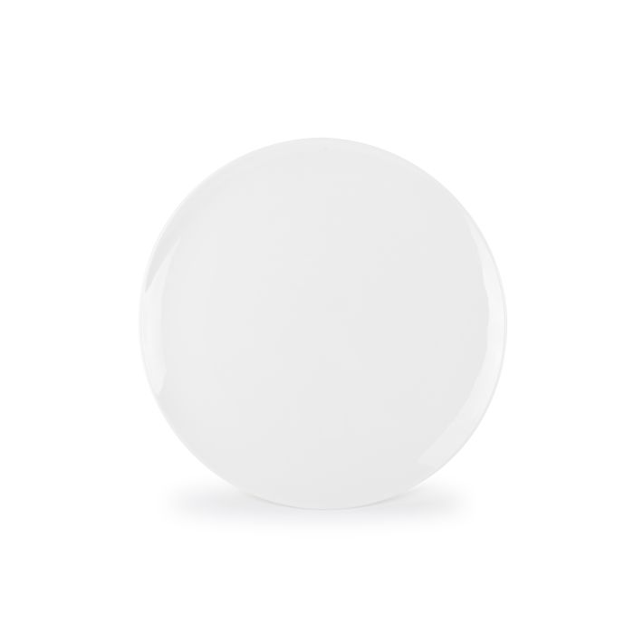 CHIC | Plat bord 25 cm white Perla 4/box