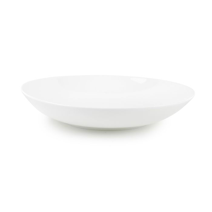 CHIC | Diep bord 21 x  H3,5 cm white Perla 4/box