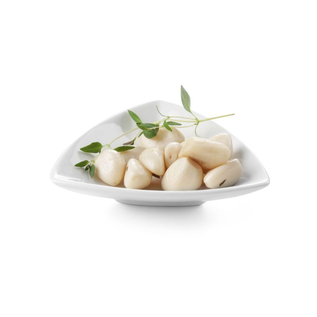 Tapas dish Triangolo100x100x25 mm white porcelain 6/box