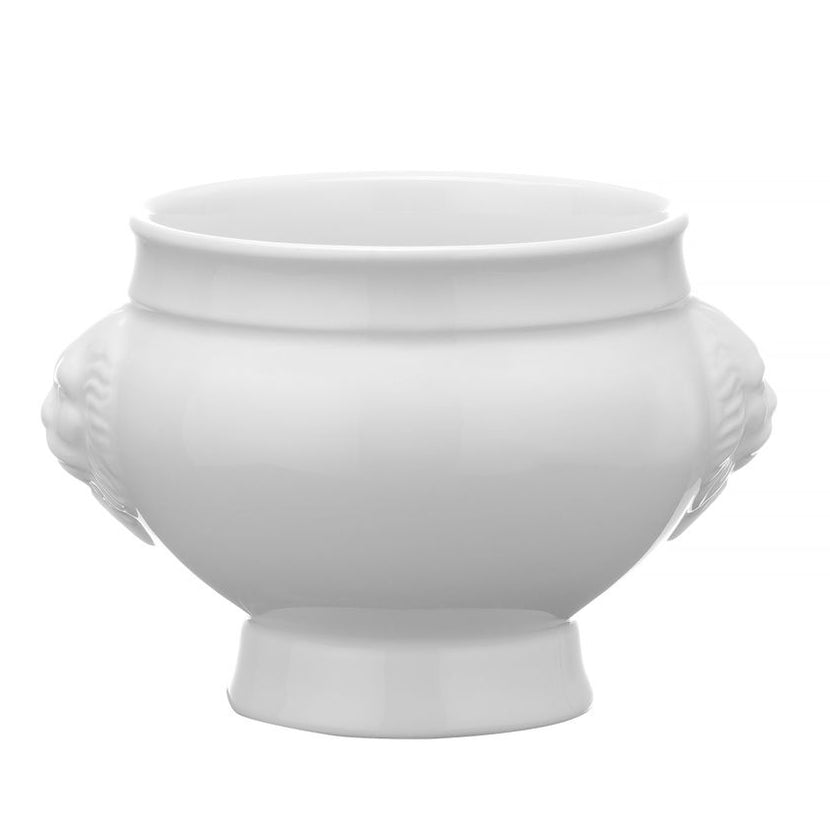 Soepkom 125 ml Lionhead90x60 mm wit porselein 1/box