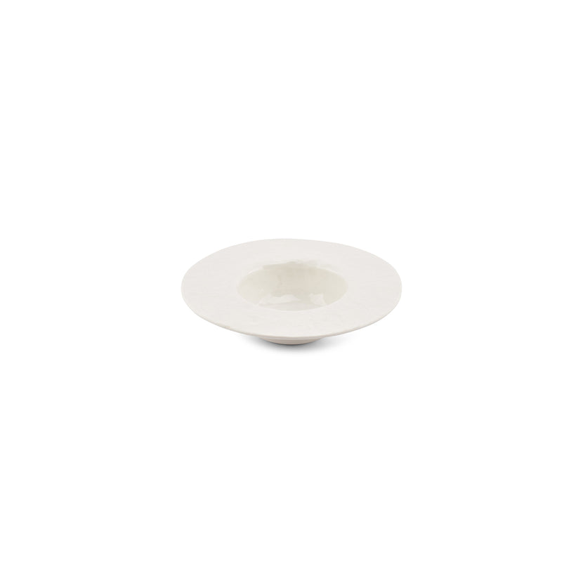 Chic Diep bord Arte 20 cm wit porselein – horecaservies