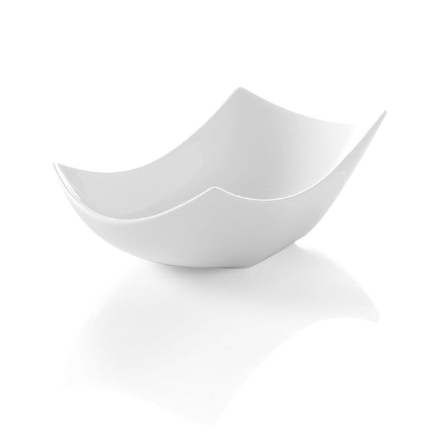 Deep bowl Vanilla290x136x80 mm white porcelain 1/box