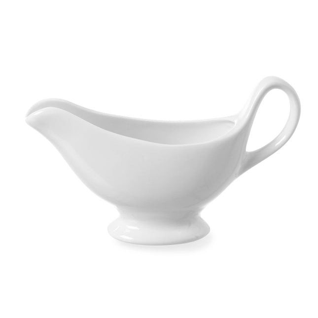 Sauce boat 150 ml white porcelain180x55x130 mm 1/box