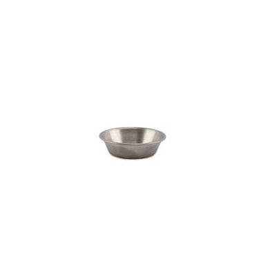 Bonbistro Serve schaaltje 8,5 cm antiekzilver roestvrij staal