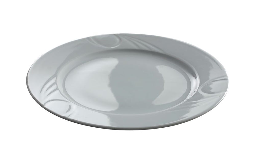 Flat plate 280x25 mm Karizma white porcelain 1/box