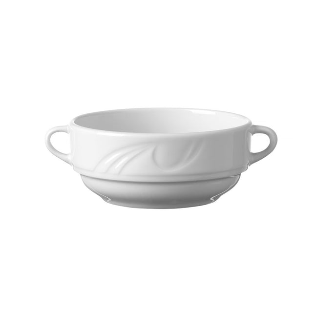 Soepkom 380 ml Karizma120x155x55 mm wit porselein 1/box
