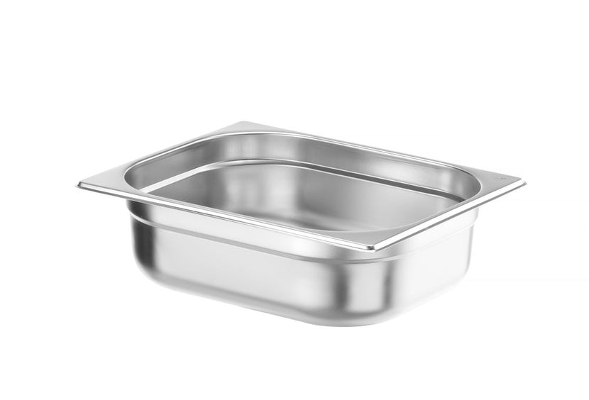Gastronorm container stainless steel 1/2 100 mm Budget Line 1/box
