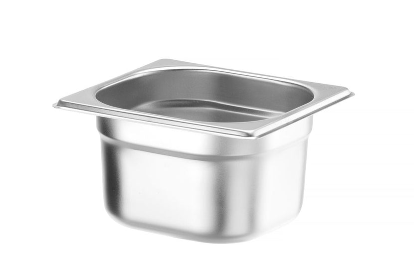 Gastronorm container stainless steel 1/6 100 mm Budget Line 1/box