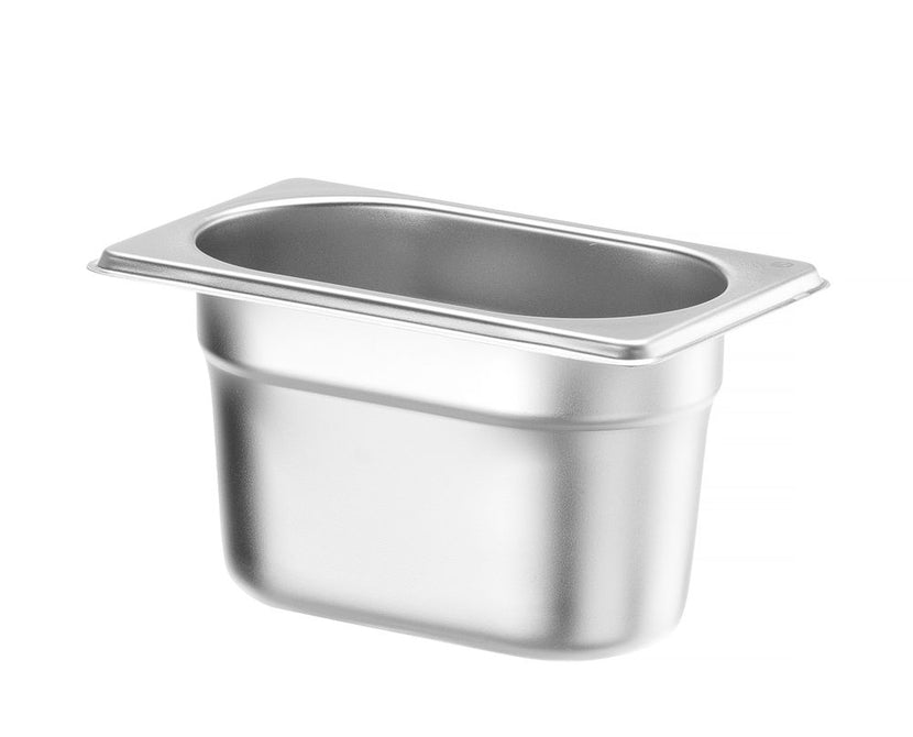 Gastronorm container stainless steel 1/9 100 mm Budget Line 1/box