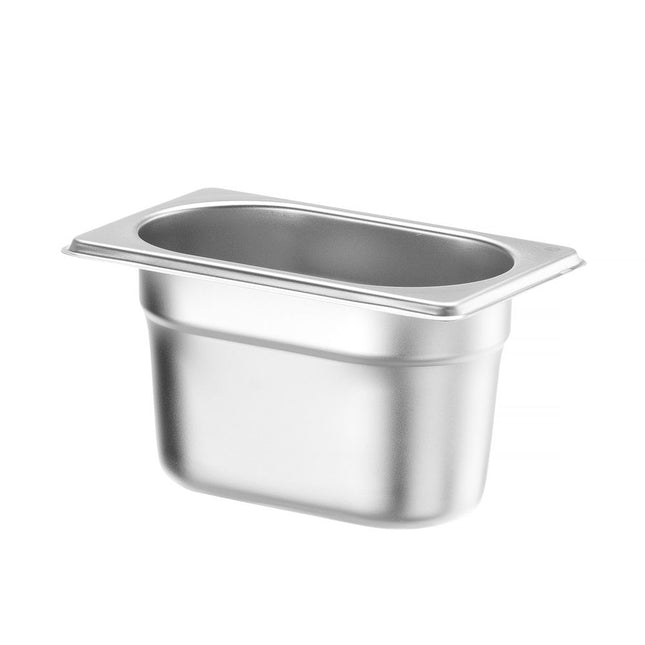 Gastronorm container stainless steel 1/9 100 mm Budget Line 1/box