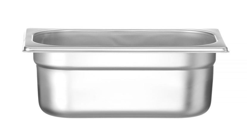 Gastronorm container stainless steel 1/4 100 mmProfi Line 1/box
