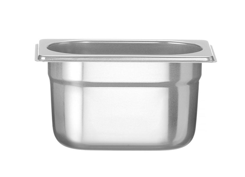 Gastronorm container stainless steel 1/9 100 mmProfi Line 1/box