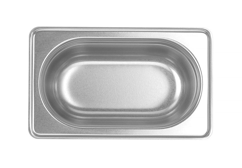 Gastronorm container stainless steel 1/9 100 mmProfi Line 1/box