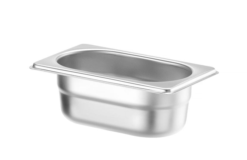 Gastronorm container stainless steel 1/9 65 mmProfi Line 1/box