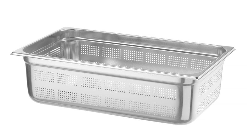 Gastronorm container1/1/ 150 mm stainless steel perforated 1/box